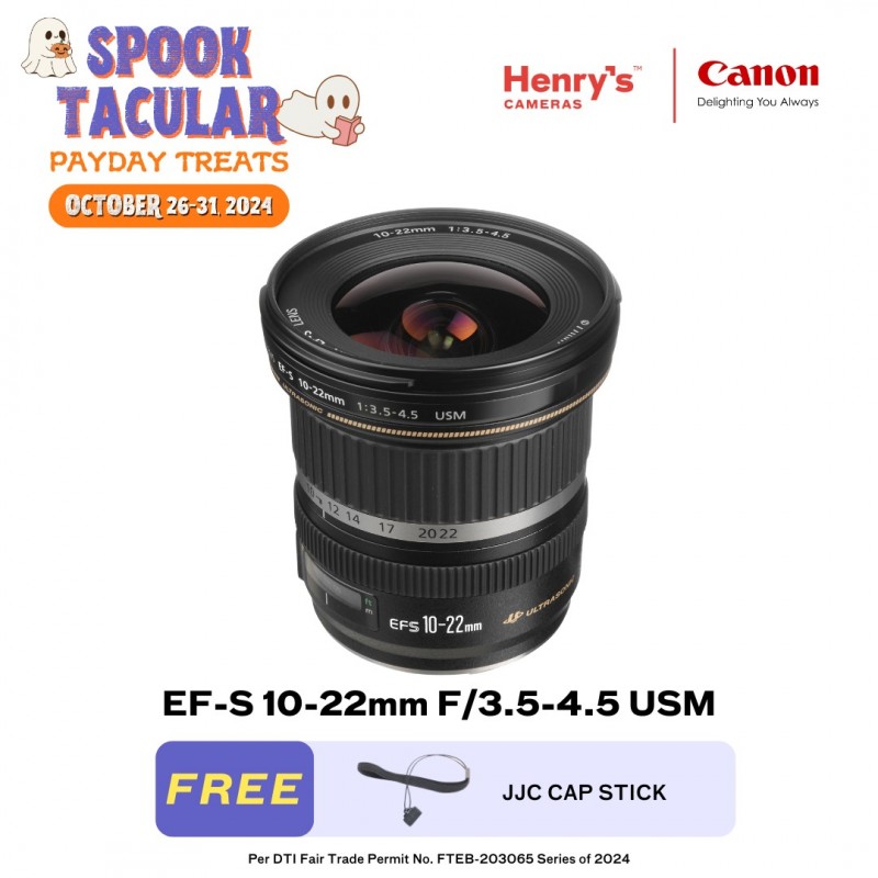 Canon EF-S 10-22mm f/3.5-4.5 USM Lens